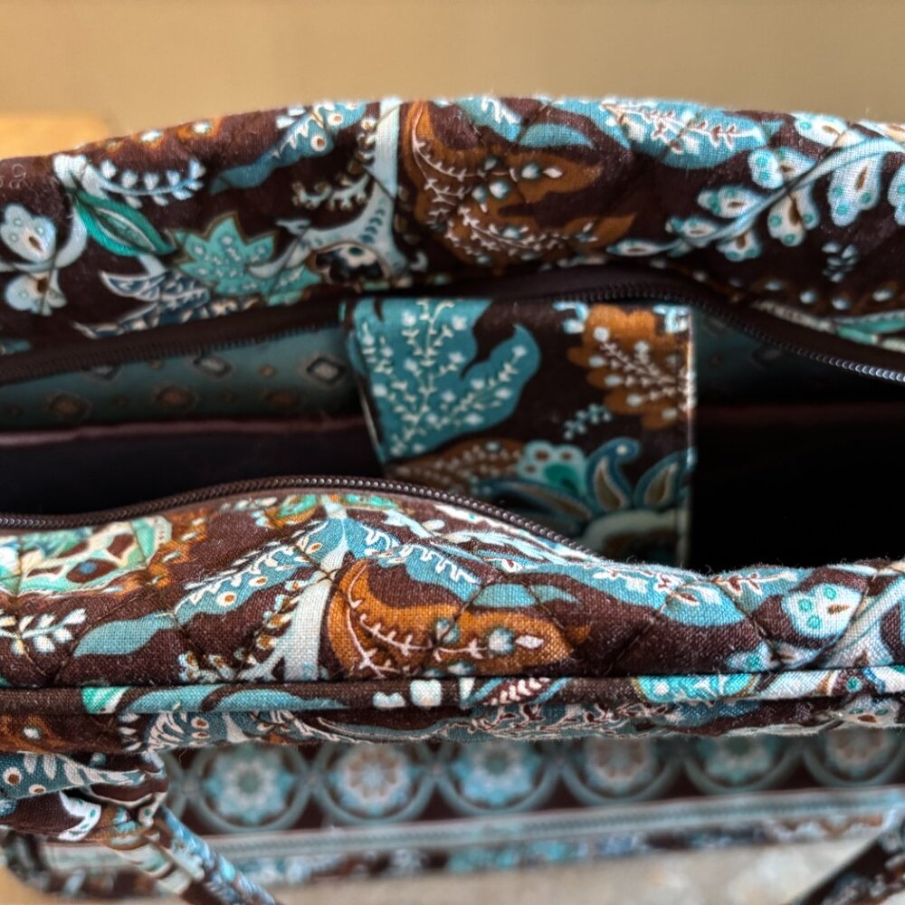 Retired Vera Bradley Laptop Bag Paisley - Picture 6 of 14